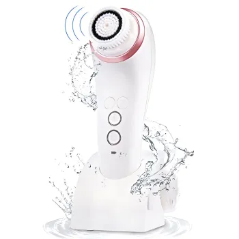 Portable Waterproof USB Charging Sonic Facial Cleansing Brush for Skincare