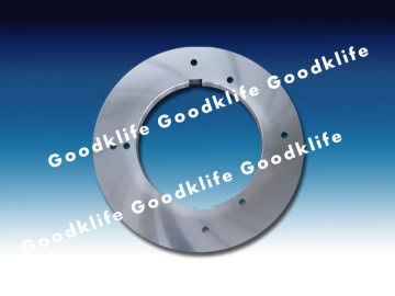 Rotary edge trimmer knife for trimming steel strip