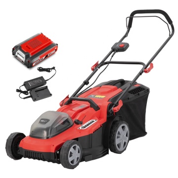 AOSHENG 40V Cordless Lawn Mower with 5.0Ah Lithium Battery & Charger