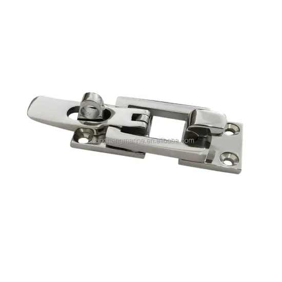 Lockable Heavy Duty Stainless Steel Anti-Rattle Boat Latch Clamp