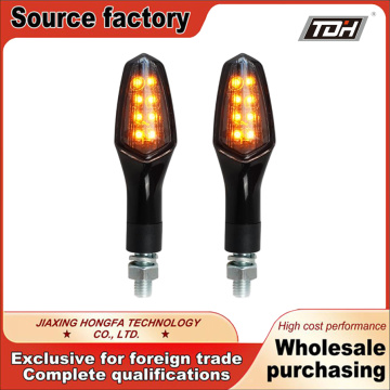 Mini pisca-pisca de bicicleta de 10 LEDs de alto desempenho