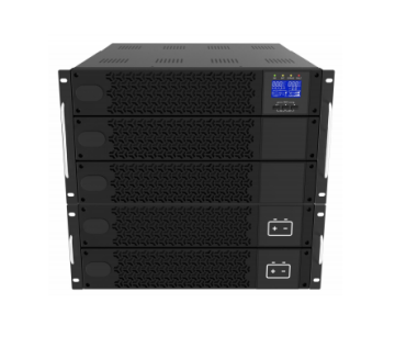 UPS da rack con ingresso ampio 6kVA/6kW-10kVA/10kW | Doppia conversione, PFC avanzato, trasformatore di isolamento con isolamento in uscita