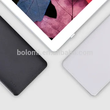 Imitation Leather 10000mah USB portable power bank mobile phone battery charger