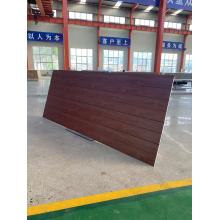 Wood Grain Metal Carved Panels With Single or Double Grooves