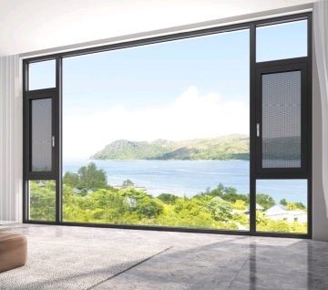 Villa thermal insulation aluminum double window