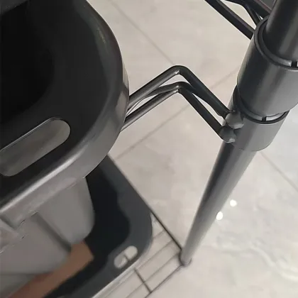 Sliding turnover box storage rack