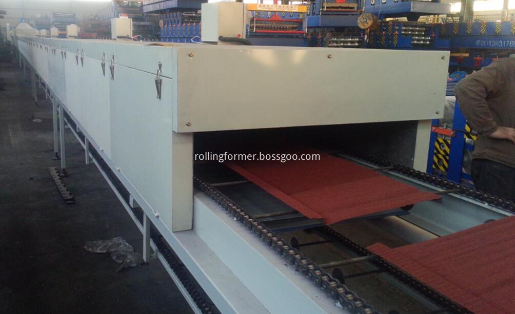 stone coated tile production line 2