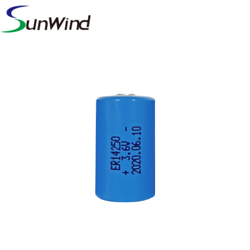 Batterie Lisocl2 Batterie 3.6V 1200mAh ER14250 Batterie au lithium