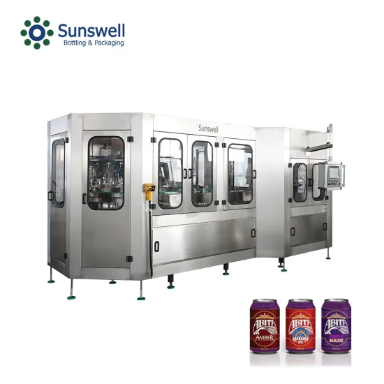 automatic aluminum soda can sealing machine