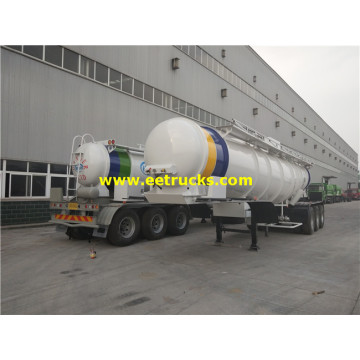 19000L 3 trục H2SO4 Xe tăng phân phối Semi-Trailers