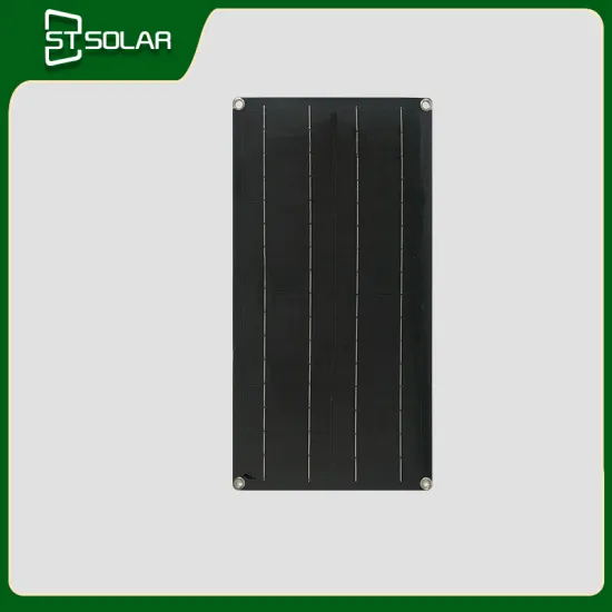 25W Black Solar Flex Panel