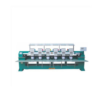 DS-1206CT Multi Head T-Shirt & Hat Computerized Embroidery Machine for Flat Garments