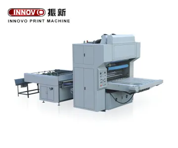 Semi-auto vertical multufunctional film laminating machine