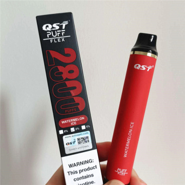 벨기에 QST 퍼프 2800 일회용 vape