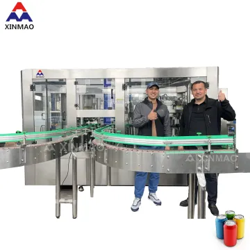 Aluminum Can Beer Filling and Sealing Machine for Carbonated Drink Canning Production Line