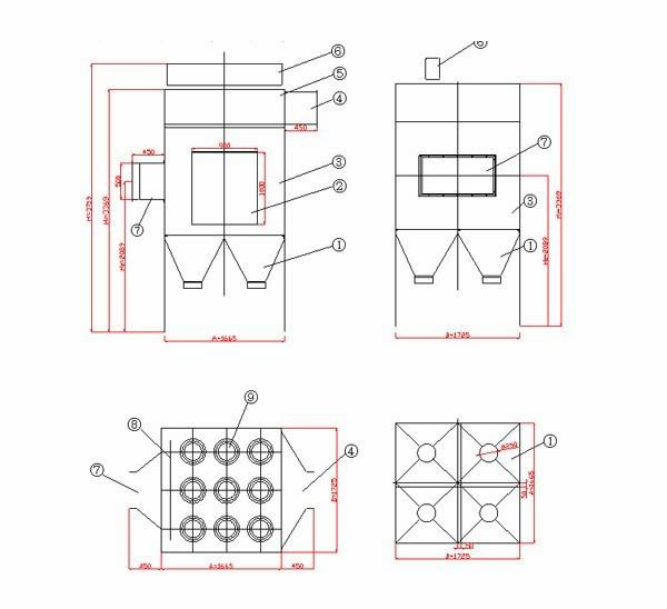 Bag Dust Filter System