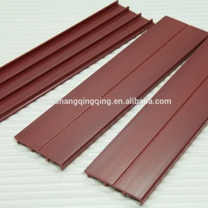 Ecological Wood-plastic Composite WPC Wooden Slats for Walls