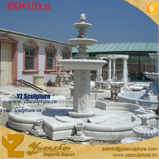 Natural outdoor large Grand Stone Fountain