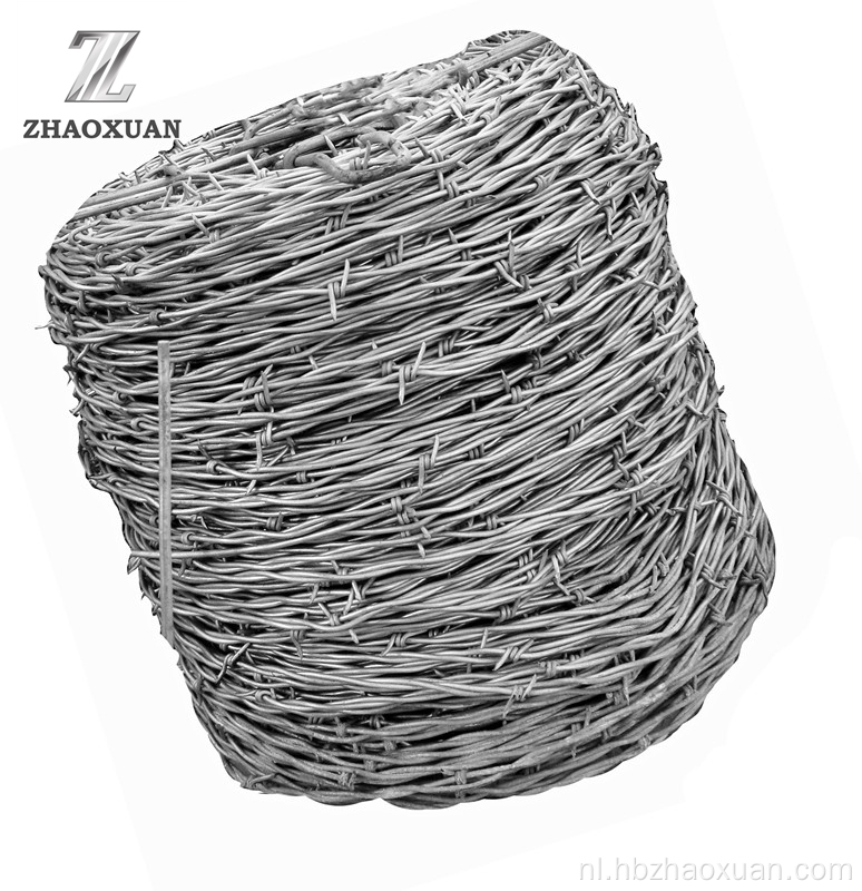 Herkbedd ijzerdraadstoffen meter meter draadrol