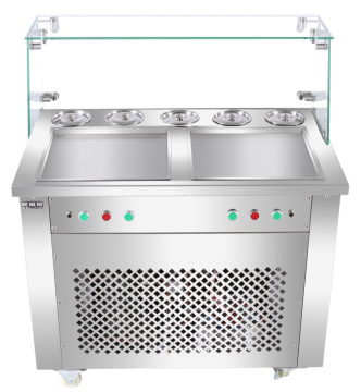 High Efficiency Frying Ice Pan for Sale