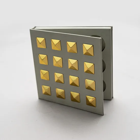 Custom Marble Book Eyeshadow Palette Cosmetic Package Box