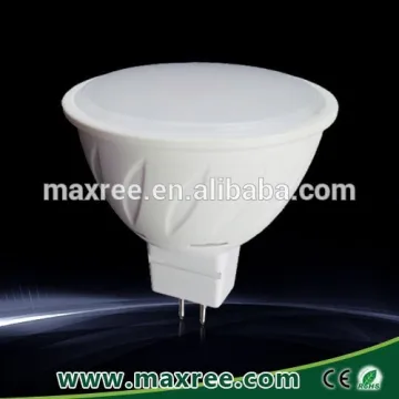 MR16 GU10 led spotlight 7W 500lm AC110V/240V led spot aluminium plastic led mr16 dimmable, led bulb mr16
