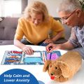 Fidget Blanket Muff Dog for Adults,Dementia