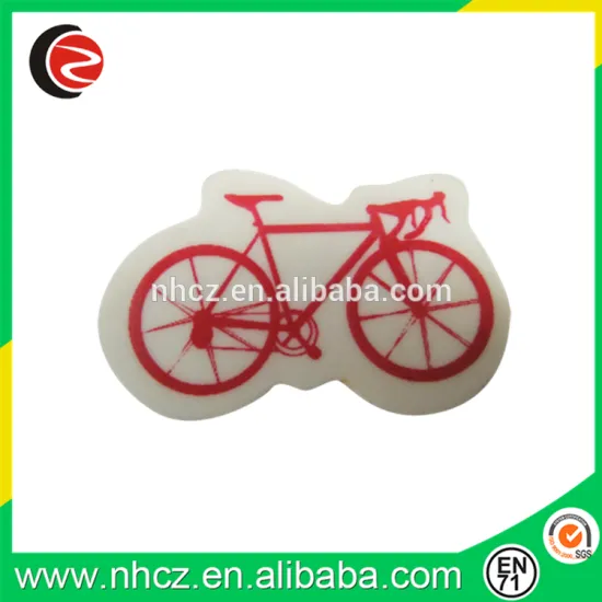3D Bicycle Shape Eraser