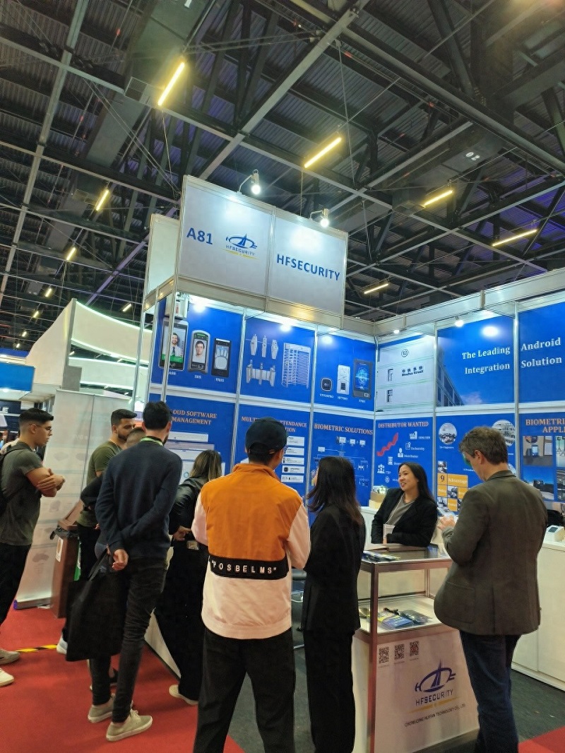 HF Security shines at EXPOSEC 2025 International Security Exhibition, multimodal biometrics attracts much attention!