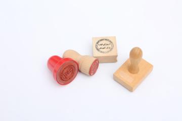 customized plastic or wooden stamp for election