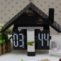 Европейский МДФ Дом Flip Clock Table