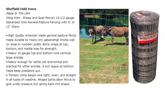 Farm fence 