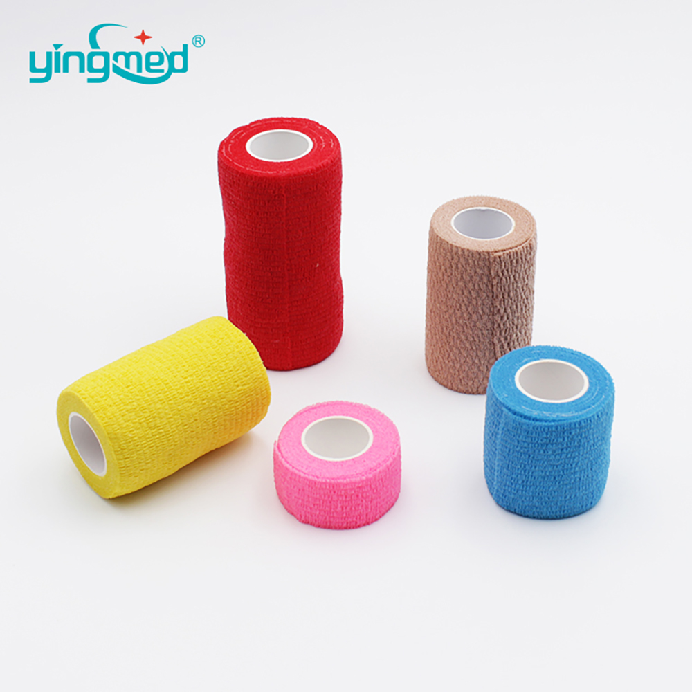 approved medical disposable colored elastic adhesive bandage