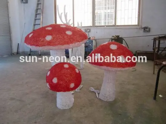 Outdoor Decoartive Led Mushroom Decoration Light