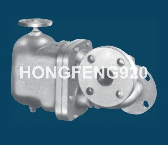 Pn40 Large Capacity Liquid Drain Trap Valve Air / Gas Media