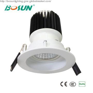15W Round Aluminum COB Led Downlight Bulbs