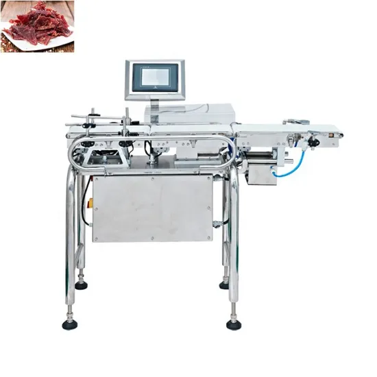 Automatic Belt Conveyor Check Weigher Machine for High Accuracy
