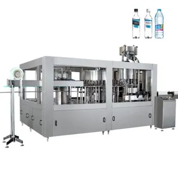 Carbonated Beverage Drink Making Machine PET Bottle Filling Production Line / Soda Water Bottling Machine