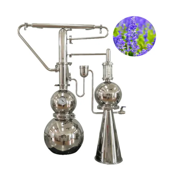 10L Essential Oil Hydrosol Machine Rose Herbal Oil Extraction Equipment