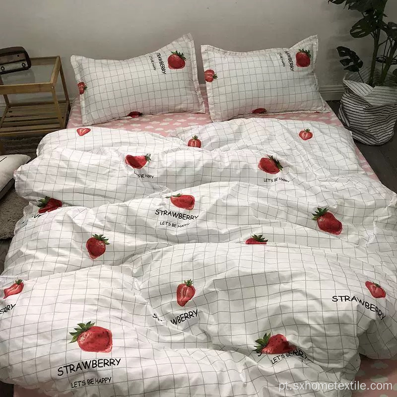 Roupa de cama com padrões