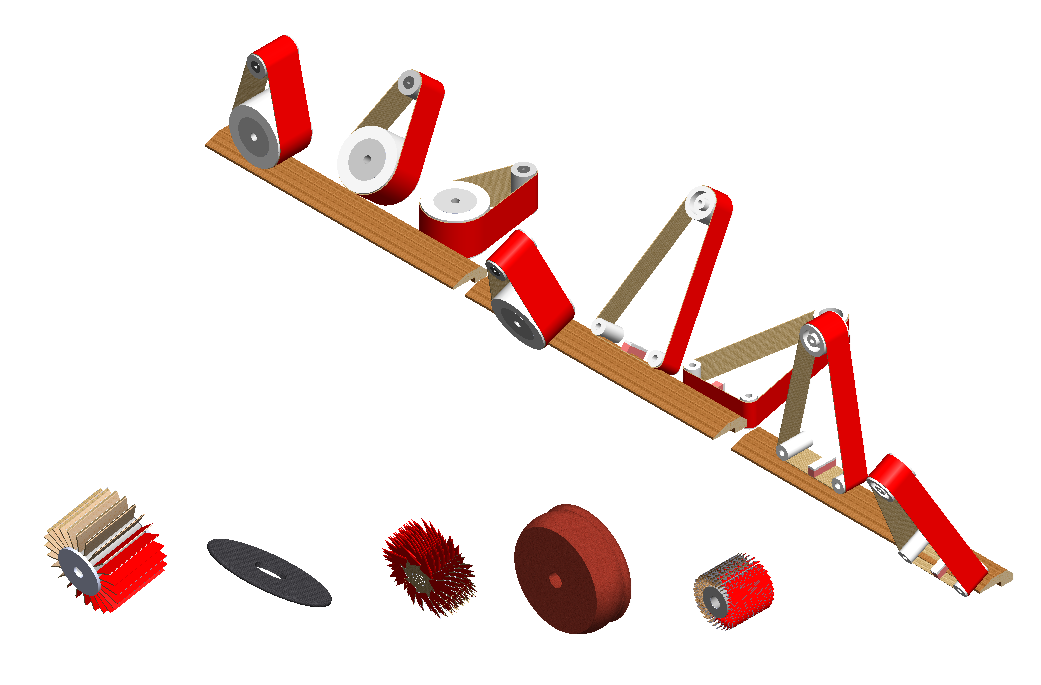 wooden sander