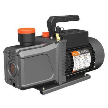 6L 12CFM Rotary Vane Vacuum Pump for AC & Refrigeration - 2Pa Ultimate Pressure, 1 Year Warranty