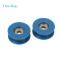 Impact resistant nylon plastic pulleys