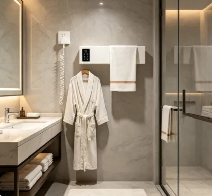 Smart Heated Towel Rail for Home Bath