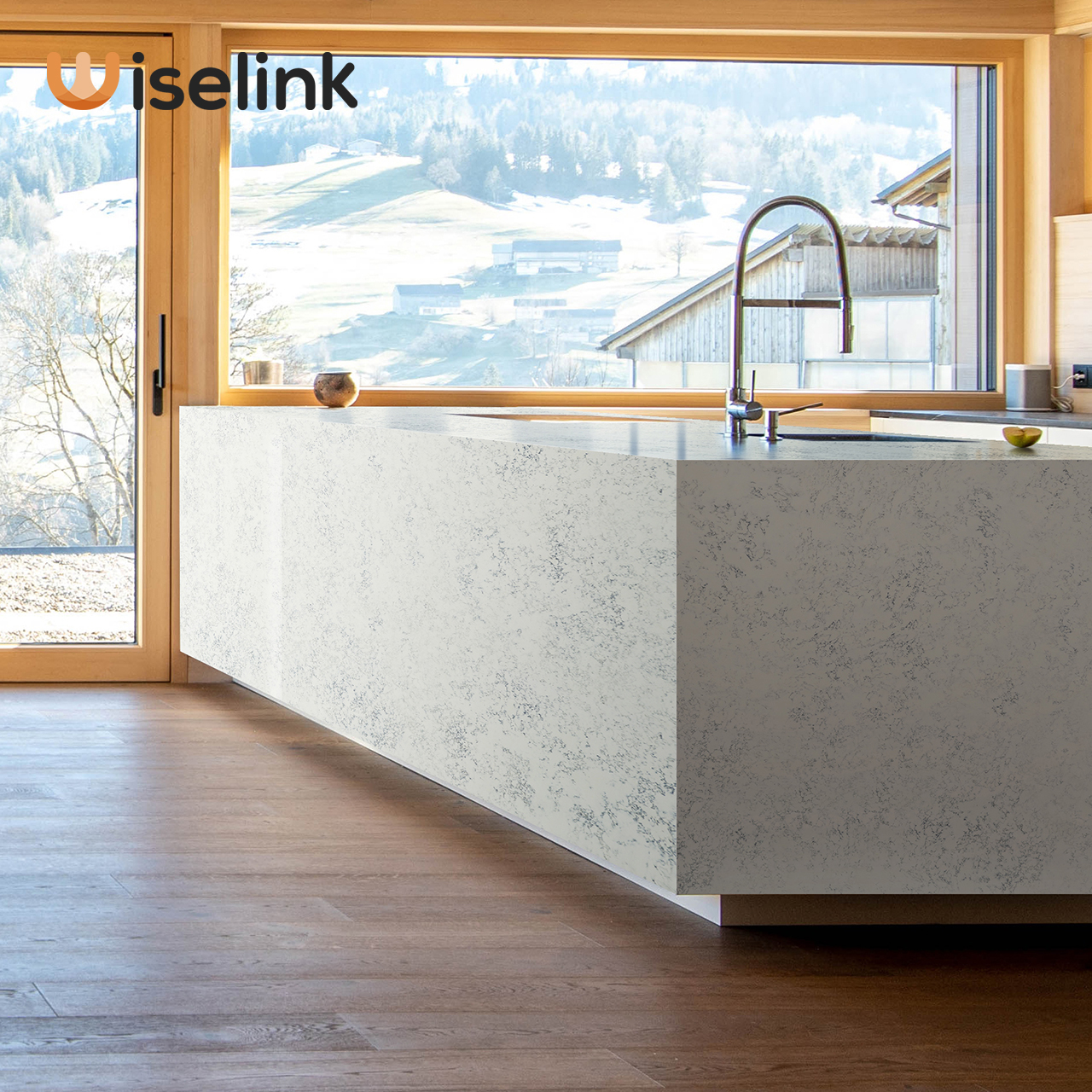 grey pattern countertop