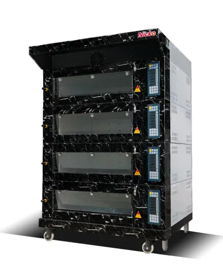 4 Deck Electric Control Commercial Steam Deck Oven Electric Pizza Deck Oven Baking Oven Electric