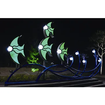 2014 the newest design sculpture landscape lighting