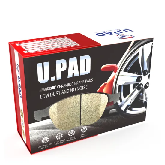 SDCX D1103 Ceramic Front Brake Pads - No Noise No Dust