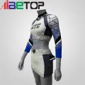 Uniformes de líderes de torcida de top de colheita personalizada sexy