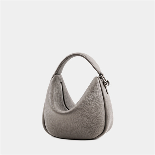 Grey-Brown Leather Crossbody New Women's Shoulder Bag